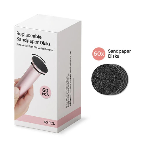 Auna® – 60-Pack Sandpaper Disks